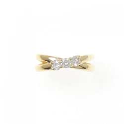 Nhẫn kim cương K18YG 0.30CT 671776