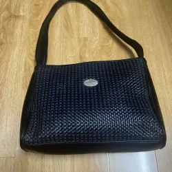 Túi nữ 26*19*7 da thật đan 2hand 992595