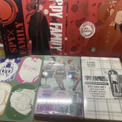 Combo Spy x family bđb + thường kèm quà mua sớm và bìa live