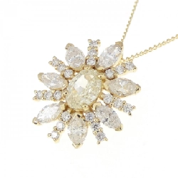 K18YG Dây chuyền kim cương 0.55CT - Hàng hiệu Chính hãng 862469