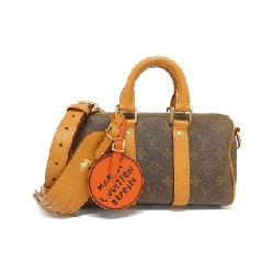 Túi xách Boston Louis Vuitton Monogram Dust Keepall Bandoulière 25cm M11542