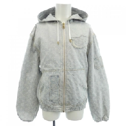 Áo khoác denim LOUIS VUITTON NBA Zip Through Hoodie HLA01WUZD - Hàng hiệu Chính hãng