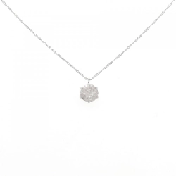 Dây chuyền kim cương Solitaire PT900/PT850 0.7CT - Hàng hiệu Chính hãng