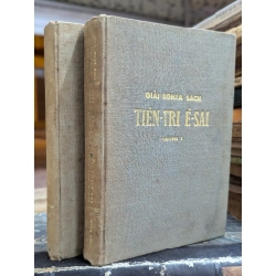 GIẢI NGHĨA SÁCH TIÊN TRI Ê SAI  TRỌN BỘ 2 TẬP