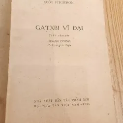 Tác phẩm VH kinh điển Mỹ: GATSBY VĨ ĐẠI 788323