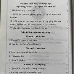 GIÁO TRÌNH LOGIC HỌC VÀ PHƯƠNG PHÁP HỌC TẬP,NGHIÊN CỨU KHOA HỌC 702197