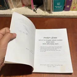 II Pháp Lệnh: Xử Lý Vi Phạm Hành Chính Năm 2002; Sửa Đổi Năm 2007 1002131