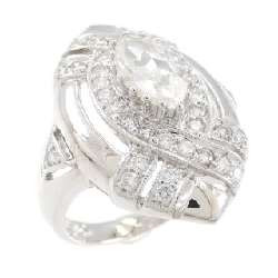 Nhẫn kim cương 750WG 0.77CT