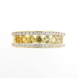 Nhẫn Sapphire K18YG 0.72CT - Hàng hiệu Chính hãng 855144