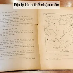 Sách trước 1975 - ĐỊA LÝ HÌNH THỂ NHẬP MÔN 702915