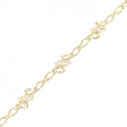 K18YG Vòng tay kim cương 0.25CT - Hàng hiệu chính hãng