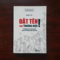 [Sách Marketing] Đặt Tên Cho Thương Hiệu (Jacky Tai)