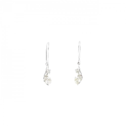 Bông tai kim cương K18WG 0.30CT - Hàng hiệu Chính hãng