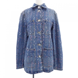 Áo khoác denim CHANEL METIERS D’ART LOOK 38 P75259V66855