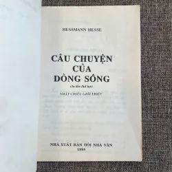 CÂU CHUYỆN DÒNG SÔNG - Hermann Hesse (Nobel Văn học 1946) 994457