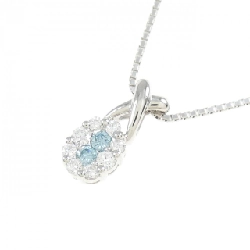 K18WG Dây chuyền kim cương 0.11CT - Hàng hiệu Chính hãng 851120