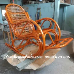 Ghế bập bênh mây tre cho người già 623760