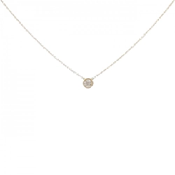 K18YG Dây chuyền kim cương 0.31CT - Hàng hiệu Chính hãng