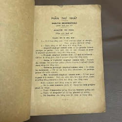 [Sách Xưa] - II Sách Học Tiếng Pháp: Phương Pháp Làm Analyse - Trần Thừa Dụ - 1960 522051