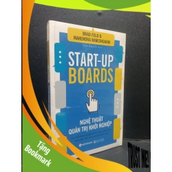 (TẶNG BOOKMARK) Nghệ thuật quản trị khởi nghiệp mới 90% còn seal RBK2105 Brad Feld và Mahendra Ramsinghani SÁCH KỸ NĂNG