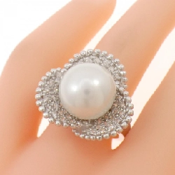 Nhẫn ngọc trai trắng K18WG 11.4mm - Hàng hiệu Chính hãng 853014