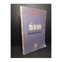 Tối ưu hóa quy hoạch tyến tính và rời rạc