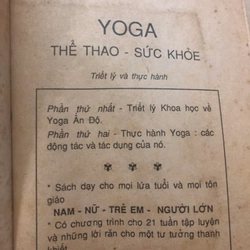 Sách Yoga thể thao sức khoẻ: Triết lý yoga Ấn Độ, trị bệnh sức khoẻ - S.Yesudian, EHaich 307067