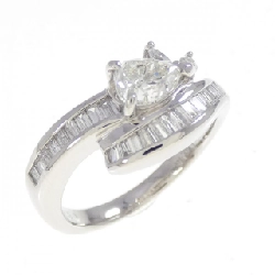 Nhẫn kim cương PT900 0.51CT - Hàng hiệu Chính hãng