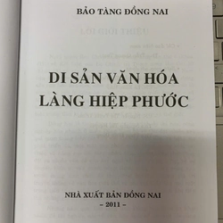 DI SẢN VĂN HÓA LÀNG HIỆP PHƯỚC 309391