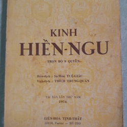 KINH HIỀN NGU - TRỌN BỘ 9 QUYỂN