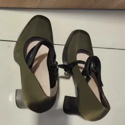 Giày cao gót mary jane xuất khẩu size 38, cao tầm 7-8cm, hàng mới mất tag 561837