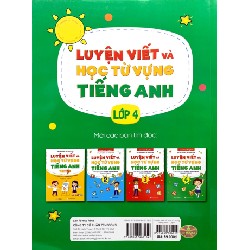 Luyện Viết Và Học Từ Vựng Tiếng Anh Lớp 4 - Theo Chương Trình Family And Friends (National Edition) - Mai Lan Hương, Hà Thanh Uyên 147529