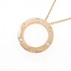 Cartier Love Necklace Half Diamond - Hàng hiệu Authentic 839578