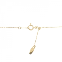 K18YG Quạt Cầm Tay Dây Chuyền Kim Cương 0.03CT - Hàng hiệu Chính Hãng 857302