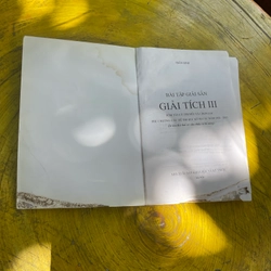 BÀI TẬP GIẢI SẴN GIẢI TÍCH III 541020