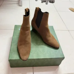 Giày Boot da bò cao cấp màu nâu size 36 phong cách trẻ trung của Zara 788106