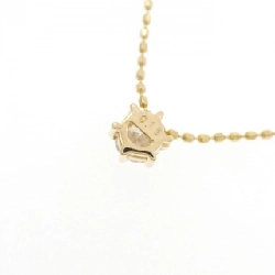 K18YG Solitaire Dây chuyền kim cương 0.19CT - Hàng hiệu Chính hãng 858966