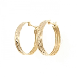 K18YG Bông tai - Hàng hiệu Authentic 869467