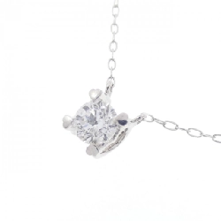 K18WG Solitaire Dây chuyền kim cương 0.25CT - Hàng hiệu Chính hãng 863575