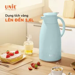 Phích giữ nhiệt UNIE UKW06 1.6l màu xanh chính hãng mới 100% 593109