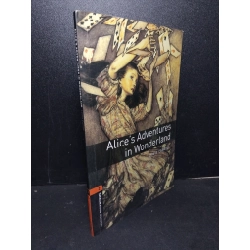 Alice's adventures in wonderland mới 70% bẩn nhẹ, vết mực vẽ, chữ viết Lewis Carroll HCM2103 NGOẠI VĂN Blogmeo 27525
