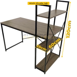BÀN HỌC/ BÀN LÀM VIỆC THÁO LẮP TÍCH HỢP GIÁ SÁCH* TẶNG QUÀ 0Đ TRONG SHOP 335857