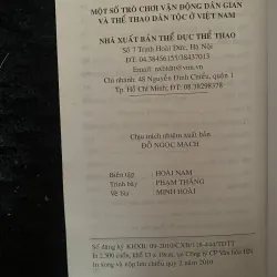 Một số trò chơi vận động dân gian và thể thao dân tôc ở Việt Nam 1005449