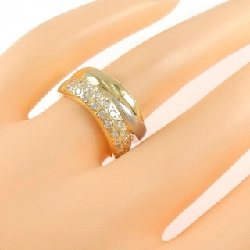 Nhẫn kim cương K18YG/PT850 0.55CT - Hàng hiệu Authentic 850875