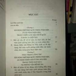 Xây dựng thế trận quốc phòng toàn dân an ninh nhân dân ở địa bàn các tỉnh Tây Nguyên  674120