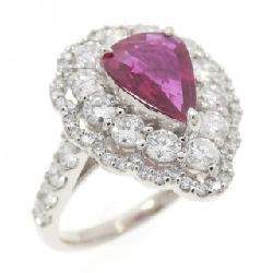 Nhẫn Ruby PT900 1.10CT