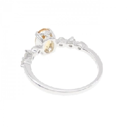 Nhẫn Topaz Hoàng Đế K18WG 665474