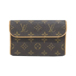Túi đeo hông Louis Vuitton Monogram Pochette Florentine XS M51855+M67303 - Hàng hiệu Authentic