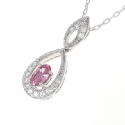 K18WG Sapphire Necklace 0.318CT - Hàng hiệu Authentic 862115