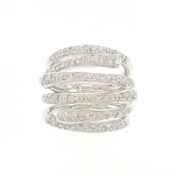 Nhẫn kim cương 750WG 670829